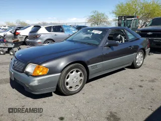 1993 Mercedes-Benz SL 5.0L z VIN WDBFA67E3PF076278, wystawiony jako Copart lot #55674165 z przebiegiem 177 006 mil mil oraz Tytuł czysty. Historia ofert i sprzedaży dostępna na DreamBid. Obrazek 1.
