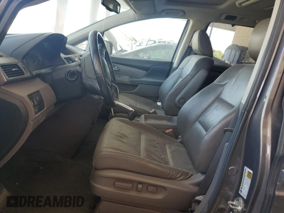 2013 Honda Odyssey EX-L with VIN 5FNRL5H60DB014279, listed as a Copart auction lot 54453185 with 114,377 mi miles and Clean Title. Bid and sale history available at carsss.com. Image 7.