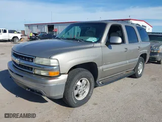 2001 Chevrolet Tahoe LS with VIN 1GNEK13TX1J257374, listed as a IAAI auction lot 42071009 with 284,650 mi miles. Bid and sale history available at carsss.com. Image 2.