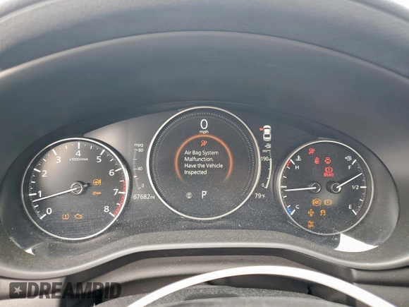 2021 Mazda 3 Preferred with VIN JM1BPACL6M1331486, listed as a Copart auction lot 60196775 with 67,682 mi miles and Salvage title. Bid and sale history available at DreamBid. Image 9.