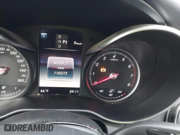 2016 Mercedes-Benz C 300 with VIN 55SWF4JB8GU097345, listed as a IAAI auction lot 42429203 with 110,273 mi miles and . Bid and sale history available at DreamBid. Image 15.