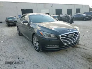 2017 Genesis G80 Ultimate z VIN KMHGN4JF2HU183072, wystawiony jako Copart lot #81121214 z przebiegiem 127 888 mil mil oraz Szkody całkowita. Historia ofert i sprzedaży dostępna na DreamBid. Obrazek 11.