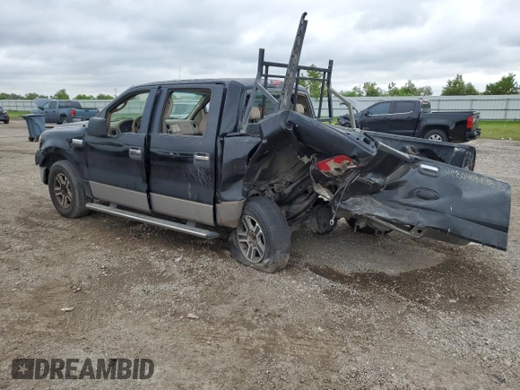2006 Ford F-150 XLT with VIN 1FTPW12546KB05083, listed as a Copart auction lot 50894295 with Not provided miles and Salvage title. Bid and sale history available at DreamBid. Image 2.