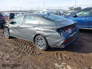 2024 Hyundai Elantra Essential with VIN KMHLM4DG3RU786815, listed as a IAAI auction lot 41310670 with 13,174 mi miles. Bid and sale history available at carsss.com. Image 3.