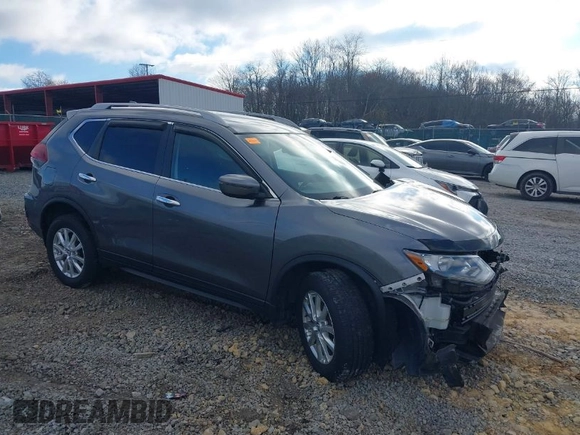 2019 Nissan Rogue SV with VIN 5N1AT2MV7KC701886, listed as a IAAI auction lot 40798587 with 51,491 mi miles and . Bid and sale history available at carsss.com. Image 1.