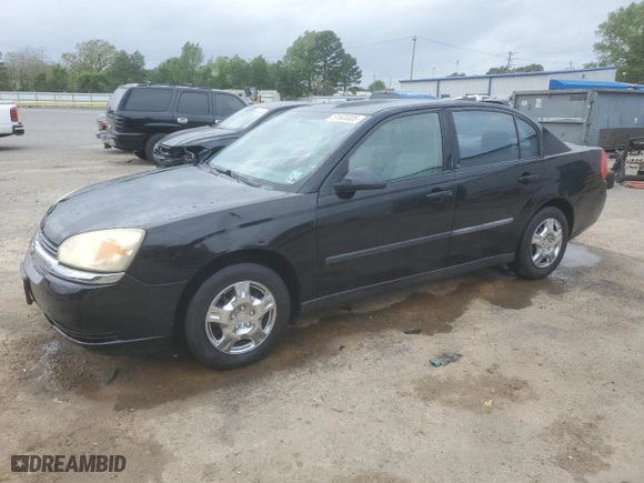 2005 Chevrolet Malibu with VIN 1G1ZS52F35F294331, listed as a Copart auction lot 51503305 with 152,052 mi miles and Salvage Title. Bid and sale history available at carsss.com. Image 1.