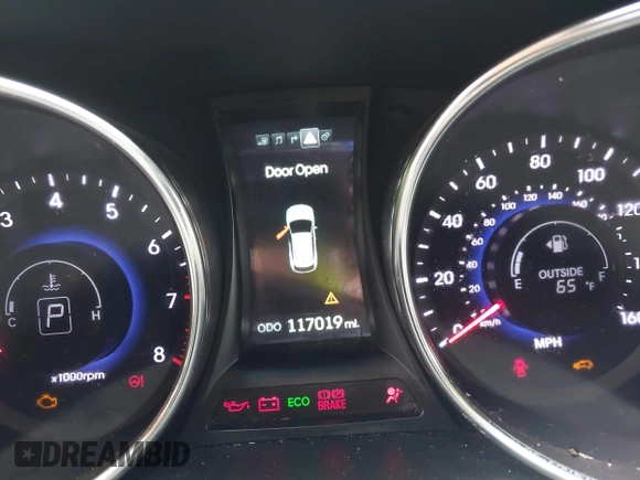 2014 Hyundai Santa Fe с VIN 5XYZU3LB0EG172119, выставлен на аукционе IAAI как лот 41069989 с пробегом 117 019 миль миль и . История ставок и продаж доступна на DreamBid. Изображение 7.