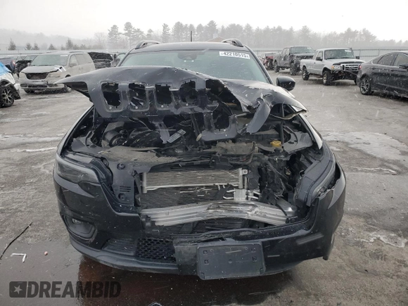2022 Jeep Cherokee Latitude Lux z VIN 1C4PJMMN2ND522041, wystawiony jako Copart lot #42210515 z przebiegiem 48 927 mil mil oraz Szkoda całkowita • Salvage title. Historia ofert i sprzedaży dostępna na DreamBid. Obrazek 5.