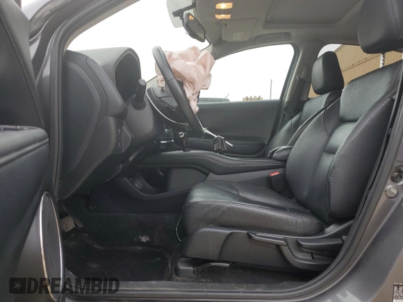 2016 Honda HR-V EX-L w/Navi with VIN 3CZRU5H7XGM709627, listed as a Copart auction lot 49916365 with 133,309 mi miles and Salvage Title. Bid and sale history available at carsss.com. Image 7.