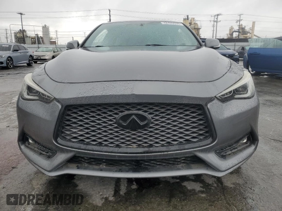 2018 Infiniti Q60 Luxe with VIN JN1EV7EK3JM342842, listed as a Copart auction lot 42405535 with 68,297 mi miles and Salvage Title. Bid and sale history available at DreamBid. Image 5.