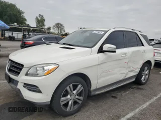 2013 Mercedes-Benz M 350 with VIN 4JGDA5JB9DA163723, listed as a Copart auction lot 53075875 with 120,553 mi miles and Salvage Title. Bid and sale history available at DreamBid. Image 1.