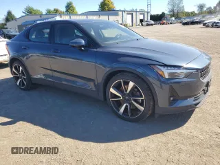2021 Polestar 2 Launch Edition with VIN LPSED3KAXML019198, listed as a Copart auction lot 65857754 with 114,875 mi miles and Salvage Title. Bid and sale history available at carsss.com. Image 4.