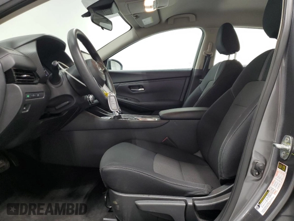 2024 Nissan Sentra SV with VIN 3N1AB8CV9RY303708, listed as a Copart auction lot 65278555 with 36,841 mi miles and Clean title. Bid and sale history available at DreamBid. Image 7.