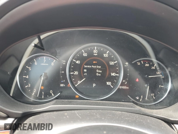 2020 Mazda CX-5 Grand Touring with VIN JM3KFBDM4L0738976, listed as a Copart auction lot 56683955 with 191,650 mi miles and Clean Title. Bid and sale history available at DreamBid. Image 9.