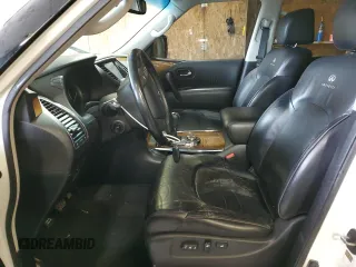 2014 Infiniti QX80 with VIN JN8AZ2NE9E9061705, listed as a Copart auction lot 57645125 with 147,845 mi miles and Salvage title. Bid and sale history available at DreamBid. Image 7.