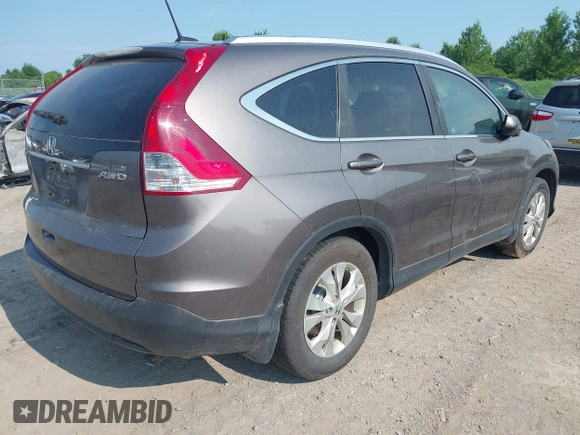 2012 Honda CR-V EX-L with VIN 5J6RM4H7XCL063785, listed as a IAAI auction lot 42601666 with Not provided miles and . Bid and sale history available at DreamBid. Image 4.
