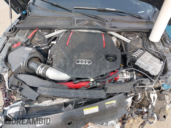 2023 Audi S5 Sportback Premium Plus z VIN WAUC4CF50PA004945, wystawiony jako IAAI lot #42476245 z przebiegiem 46 079 mil mil oraz . Historia ofert i sprzedaży dostępna na DreamBid. Obrazek 10.