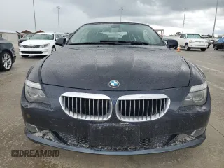 2010 BMW 6 Series 650i with VIN WBAEB5C56AC225217, listed as a Copart auction lot 74073014 with 0 mi miles and Salvage Title. Bid and sale history available at carsss.com. Image 5.