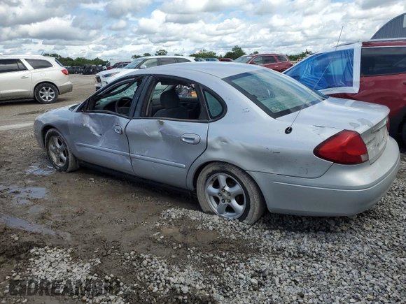 2002 Ford Taurus SES Standard with VIN 1FAFP55U02A115781, listed as a Copart auction lot 59007595 with 97,189 mi miles and Salvage title. Bid and sale history available at DreamBid. Image 2.