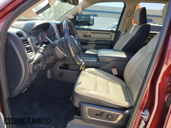 2019 Ram 1500 Limited with VIN 1C6SRFHTXKN615586, listed as a Copart auction lot 58162805 with 135,199 mi miles and Salvage title. Bid and sale history available at DreamBid. Image 7.