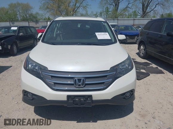 2012 Honda CR-V EX-L with VIN 5J6RM4H74CL043659, listed as a IAAI auction lot 42122926 with 135,594 mi miles and . Bid and sale history available at DreamBid. Image 13.