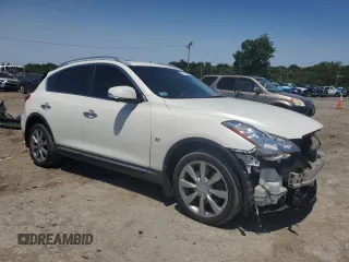 2017 Infiniti QX50 z VIN JN1BJ0RR0HM413549, wystawiony jako Copart lot #59093515 z przebiegiem 78 914 mil mil oraz Szkoda całkowita • Salvage title. Historia ofert i sprzedaży dostępna na DreamBid. Obrazek 4.