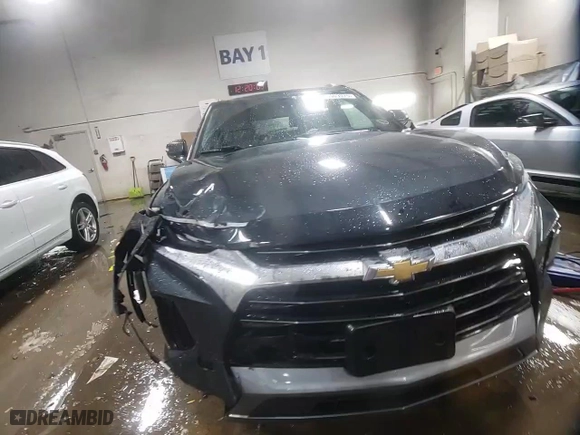 2019 Chevrolet Blazer Premier with VIN 3GNKBFRS7KS702927, listed as a Copart auction lot 45969075 with 34,494 mi miles and Salvage Title. Bid and sale history available at carsss.com. Image 13.