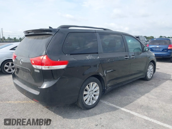 2011 Toyota Sienna XLE AAS with VIN 5TDYK3DC2BS150565, listed as a IAAI auction lot 41845965 with 279,253 mi miles and . Bid and sale history available at DreamBid. Image 4.