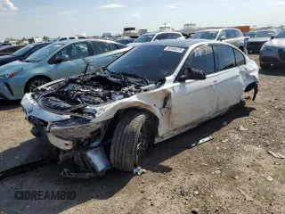 2018 BMW M3 z VIN WBS8M9C5XJ5J80099, wystawiony jako Copart lot #50164375 z przebiegiem Nie podano mil oraz Szkody całkowita. Historia ofert i sprzedaży dostępna na DreamBid. Obrazek 1.