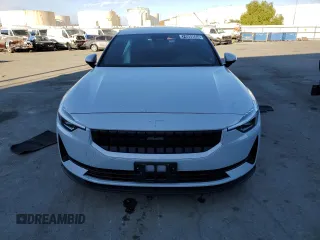 2023 Polestar 2 with VIN YSMEG3KA6PL141886, listed as a Copart auction lot 74600664 with 61,588 mi miles and Salvage Title. Bid and sale history available at carsss.com. Image 5.