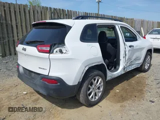 2016 Jeep Cherokee Altitude with VIN 1C4PJLAB9GW352580, listed as a IAAI auction lot 42044284 with 94,227 mi miles and . Bid and sale history available at DreamBid. Image 4.