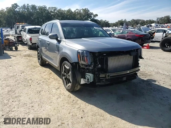 2024 Kia Telluride EX with VIN 5XYP34GC9RG454039, listed as a Copart auction lot 42808695 with 10,272 mi miles and Salvage title. Bid and sale history available at DreamBid. Image 15.