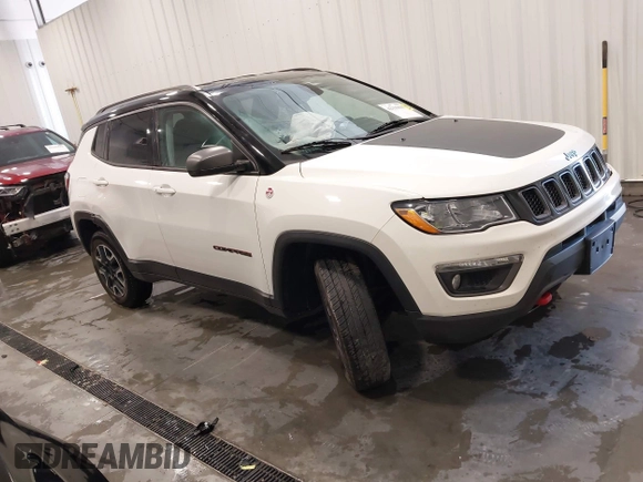 2020 Jeep Compass Trailhawk с VIN 3C4NJDDB9LT220878, выставлен на аукционе IAAI как лот 42139615 с пробегом 64 094 миль миль и . История ставок и продаж доступна на DreamBid. Изображение 1.