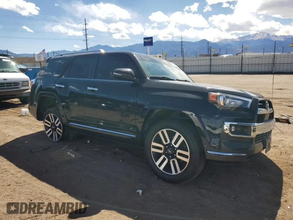 2023 Toyota 4Runner Limited with VIN JTEKU5JR5P6143438, listed as a Copart auction lot 54862025 with 59,001 mi miles and Salvage title. Bid and sale history available at DreamBid. Image 4.