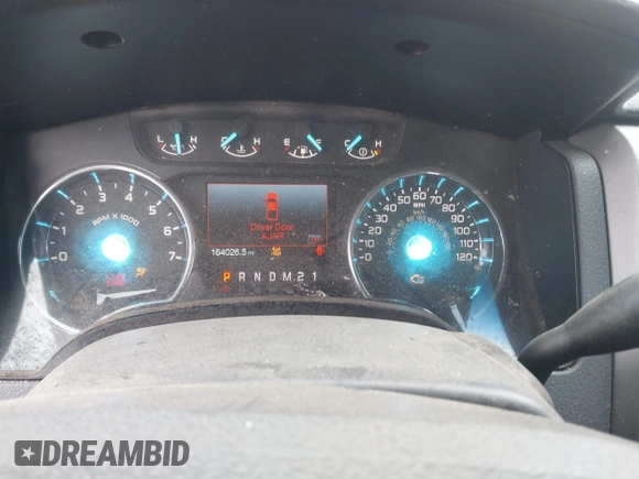 2011 Ford F-150 XLT with VIN 1FTFW1ET6BKE17468, listed as a IAAI auction lot 41206985 with 164,026 mi miles. Bid and sale history available at carsss.com. Image 7.