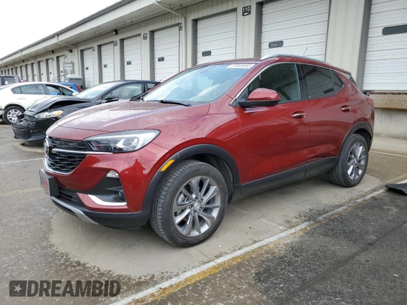2023 Buick Encore GX Essence with VIN KL4MMGSL9PB135895, listed as a Copart auction lot 53905955 with 10,801 mi miles and Salvage title. Bid and sale history available at DreamBid. Image 1.