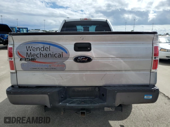 2013 Ford F-150 XL with VIN 1FTNF1CT5DKD55384, listed as a Copart auction lot 74448514 with 0 mi miles and Salvage Title. Bid and sale history available at carsss.com. Image 6.