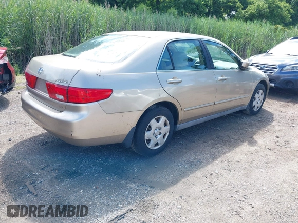2005 Honda Accord LX with VIN 1HGCM56425A079828, listed as a IAAI auction lot 42685950 with 131,775 mi miles and . Bid and sale history available at DreamBid. Image 4.
