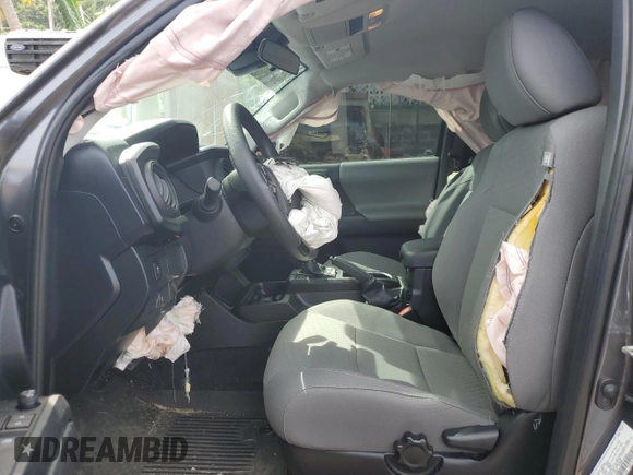 2021 Toyota Tacoma SR z VIN 3TYRX5GN0MT006678, wystawiony jako Copart lot #88664385 z przebiegiem 7 115 mil mil oraz Nie do naprawy • Non repairable. Historia ofert i sprzedaży dostępna na DreamBid. Obrazek 7.