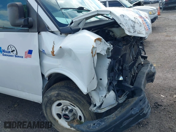2014 GMC Savana Cargo z VIN 1GTW7GCA4E1162248, wystawiony jako IAAI lot #41627931 z przebiegiem 164 493 mil mil oraz . Historia ofert i sprzedaży dostępna na DreamBid. Obrazek 17.