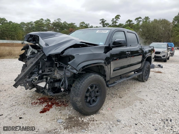 2023 Toyota Tacoma 2WD SR with VIN 3TYAX5GN8PT071604, listed as a Copart auction lot 85063244 with 9,721 mi miles and Salvage Title. Bid and sale history available at carsss.com. Image 1.