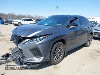 2022 Lexus RX with VIN 2T2YZMDA2NC366635, listed as a IAAI auction lot 41782105 with 30,504 mi miles. Bid and sale history available at carsss.com. Image 2.