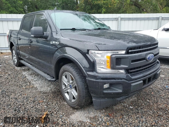 2020 Ford F-150 XL with VIN 1FTEW1CP0LFB27674, listed as a Copart auction lot 73748954 with 0 mi miles and Non Repairable. Bid and sale history available at carsss.com. Image 4.