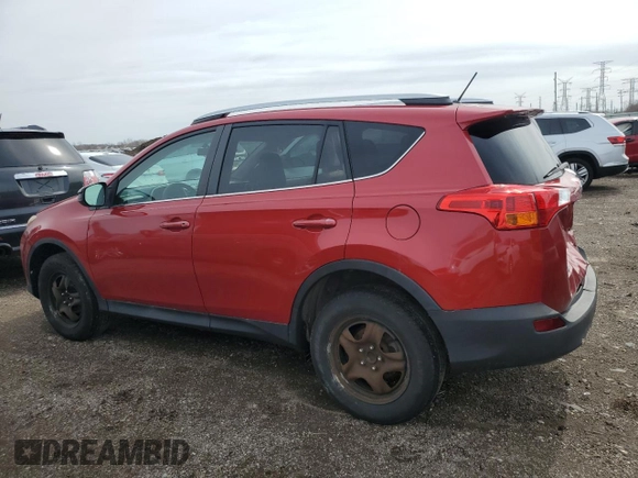 2013 Toyota RAV4 LE with VIN 2T3ZFREV8DW015233, listed as a Copart auction lot 49684555 with 115,934 mi miles and Salvage Title. Bid and sale history available at carsss.com. Image 2.
