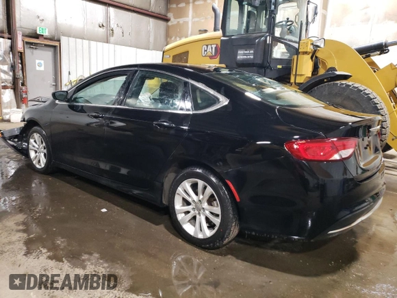2016 Chrysler 200 Limited with VIN 1C3CCCAB4GN161605, listed as a Copart auction lot 52182645 with 213,720 mi miles and Salvage Title. Bid and sale history available at DreamBid. Image 2.