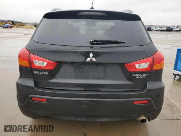 2012 Mitsubishi Outlander Sport SE with VIN JA4AP4AU2CZ006207, listed as a Copart auction lot 45045665 with 159,196 mi miles and Salvage Title. Bid and sale history available at carsss.com. Image 6.