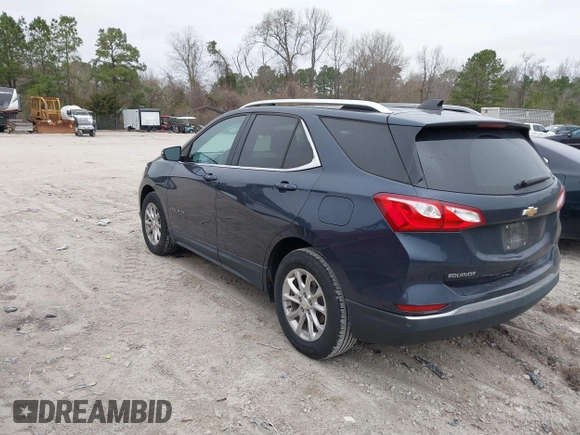 2018 Chevrolet Equinox LT with VIN 3GNAXJEV3JS535223, listed as a IAAI auction lot 41732248 with 130,761 mi miles and . Bid and sale history available at DreamBid. Image 3.