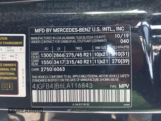 2020 Mercedes-Benz GLE 350 z VIN 4JGFB4JB6LA116843, wystawiony jako IAAI lot #41750691 z przebiegiem 93 352 mil mil oraz . Historia ofert i sprzedaży dostępna na DreamBid. Obrazek 9.