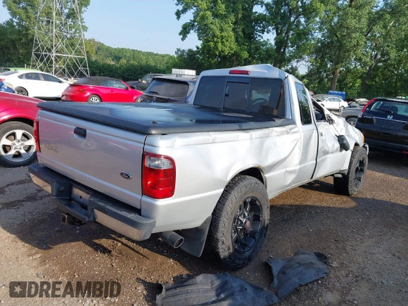 2005 Ford Ranger XLT with VIN 1FTZR45E95PA48989, listed as a IAAI auction lot 42582452 with 161,510 mi miles and . Bid and sale history available at DreamBid. Image 4.