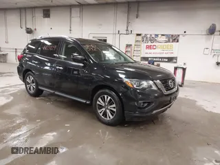 2017 Nissan Pathfinder SL with VIN 5N1DR2MM5HC636032, listed as a IAAI auction lot 41403929 with 160,232 mi miles. Bid and sale history available at carsss.com. Image 1.